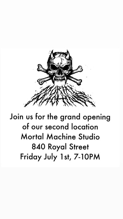 MORTAL MACHINE STUDIOS | 2nd Location Grand Opening!