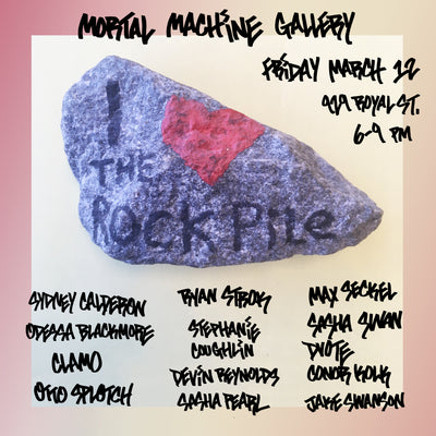 I Love The Rock Pile Group Show | Curated by Max Seckel