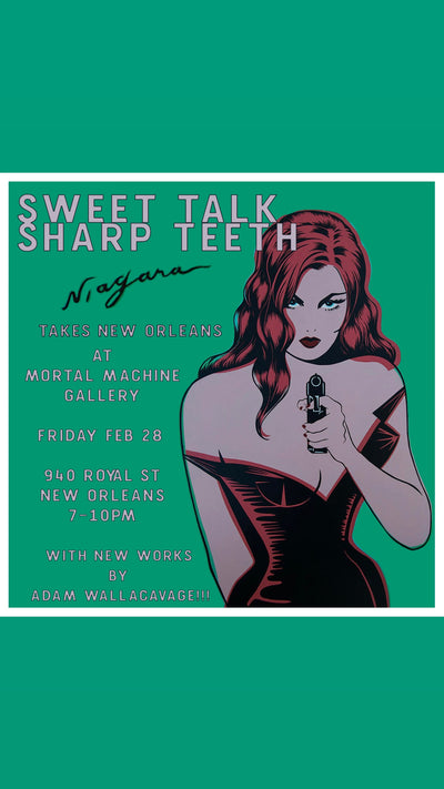 Sweet Talk Sharp Teeth | Niagara Detroit X Adam Wallacavage