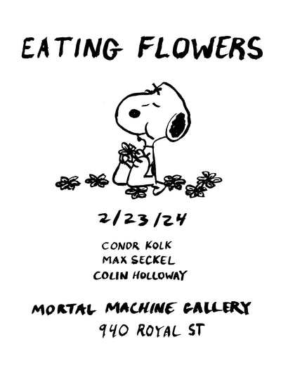 Eating Flowers | Max Seckel, MRSA, Colin Holloway